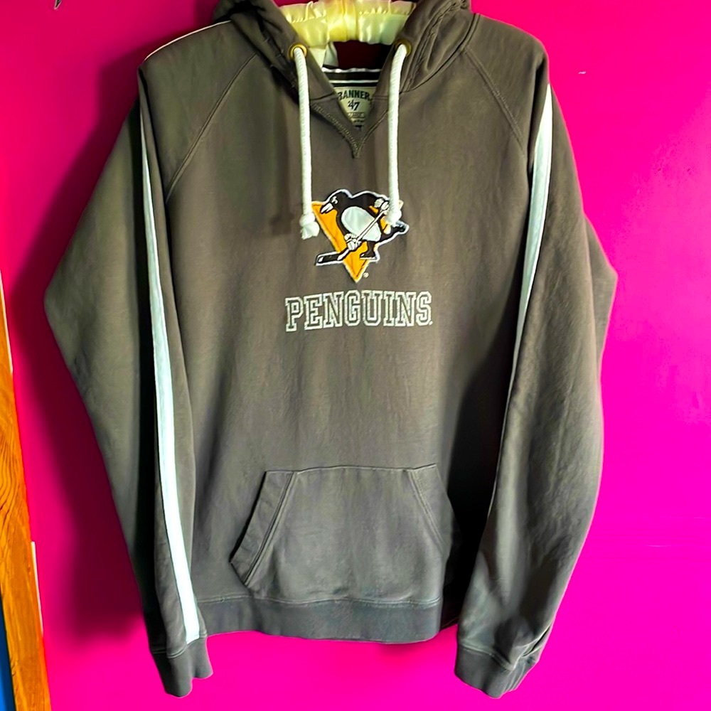Pittsburgh Penguins Vintage Hoodie - Medium fit